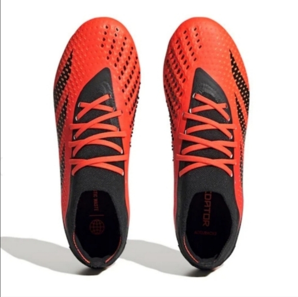 HOST PICK ADIDAS PREDATOR ACCURACY.2 FG SOCCER CLEATS (TEAM SOLAR ORANGE/BLACK) main image 9